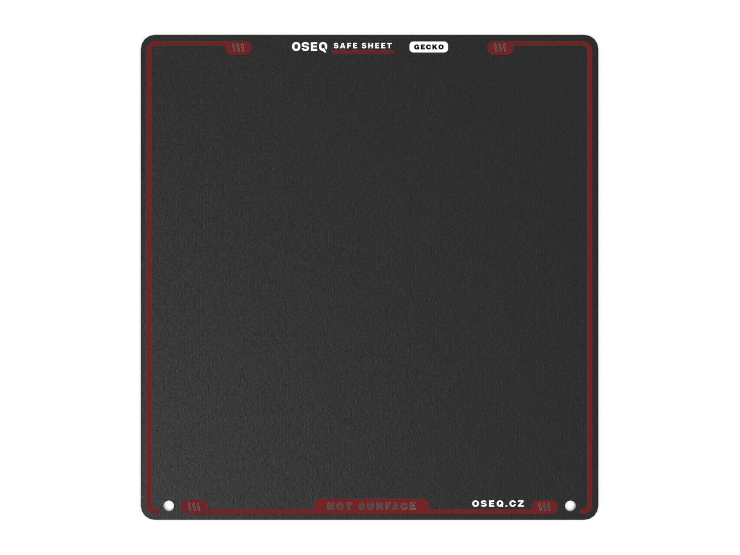 OSEQ SAFE SHEET - GECKO 165x175 mm size is the best 3d print surface.