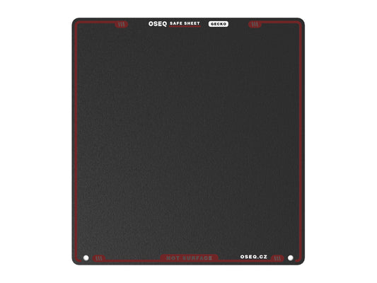OSEQ SAFE SHEET - GECKO 165x175 mm size is the best 3d print surface.