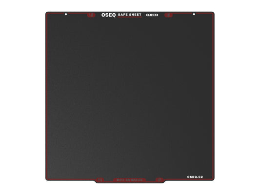 OSEQ SAFE SHEET - CAIMAN  330x335mm size is the best 3d print surface.
