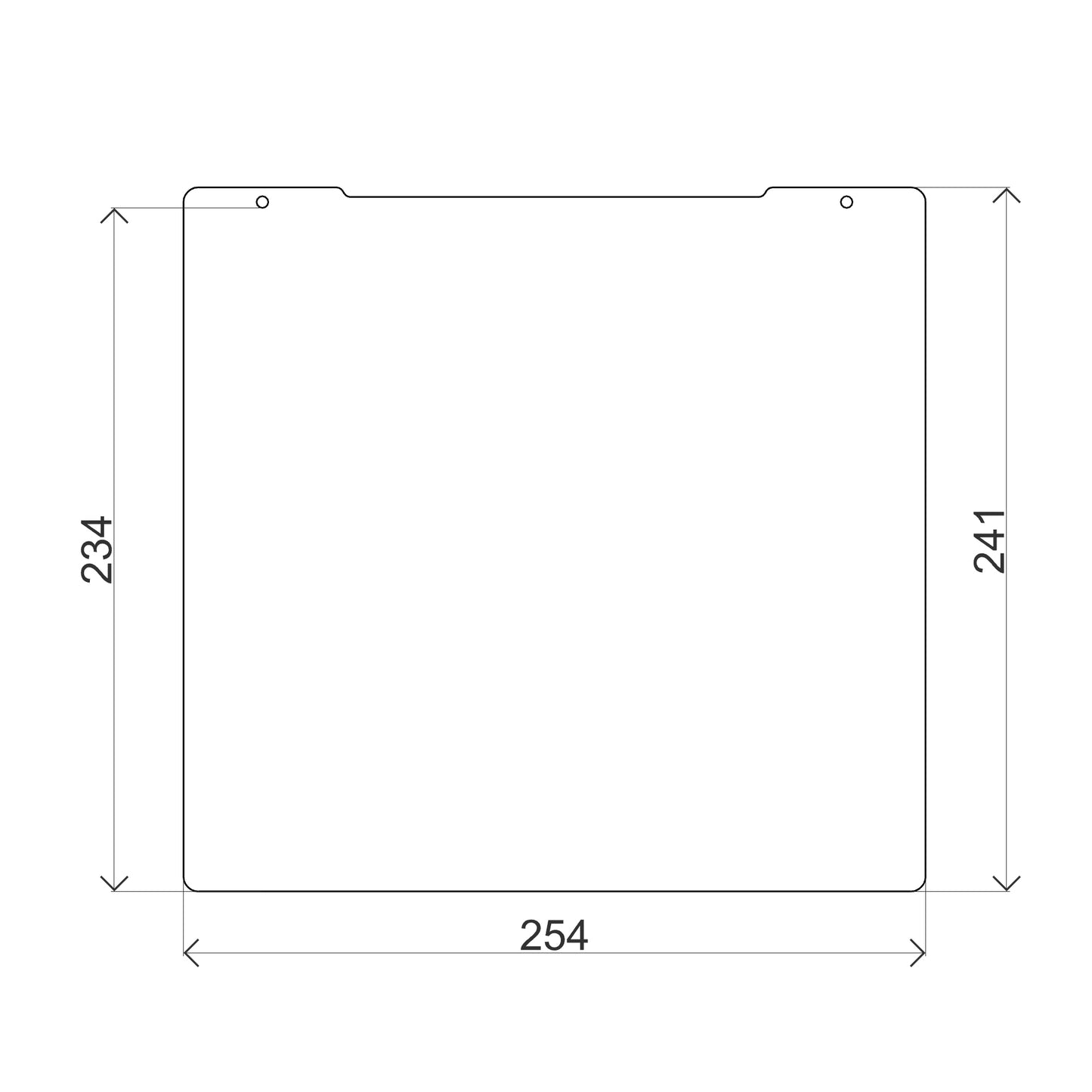 OSEQ sheet 254x241 mm for Prusa MK4/MK3/3S/3S+ - OSEQ-  OSEQ