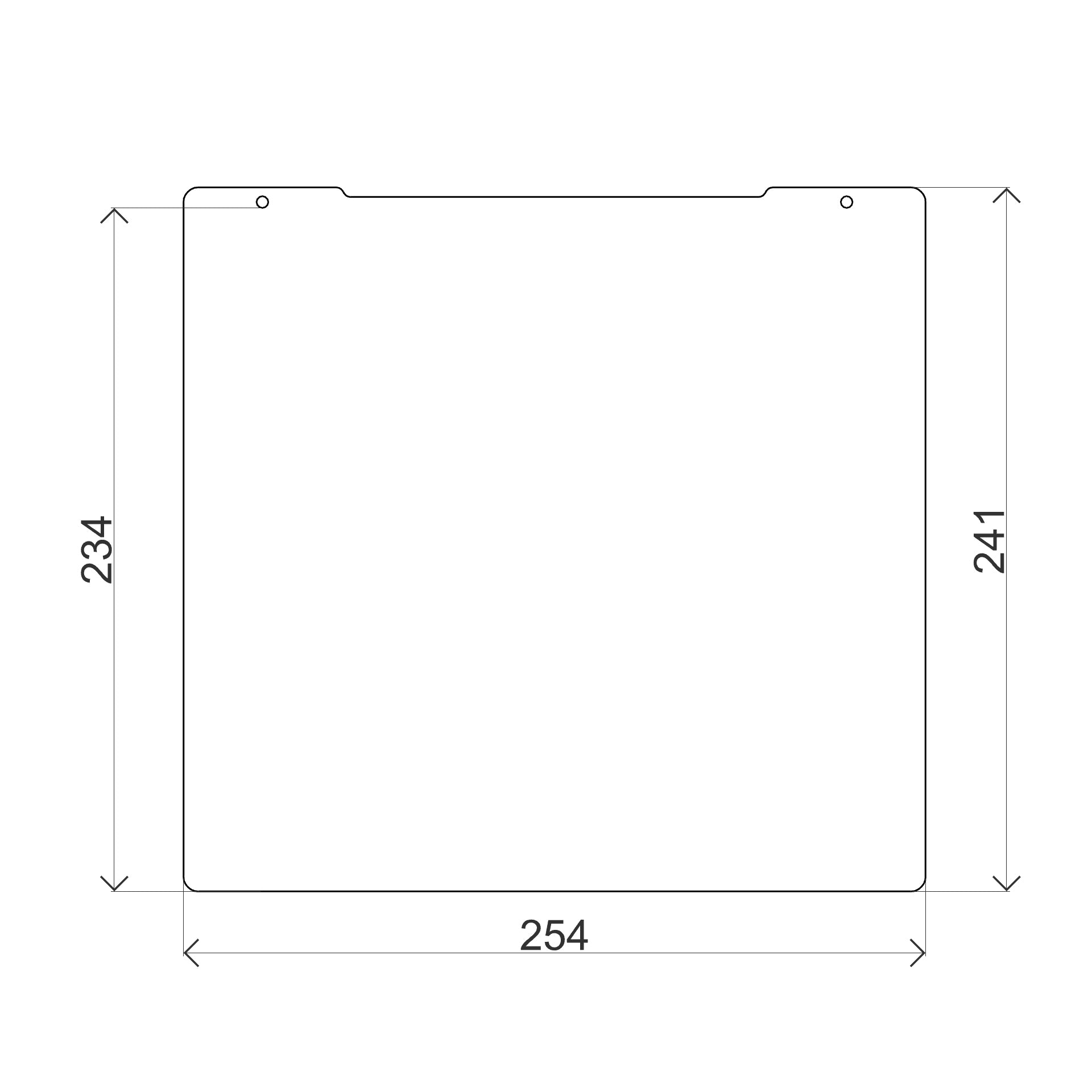 OSEQ sheet 254x241 mm for Prusa MK4/MK3/3S/3S+ - OSEQ-  OSEQ