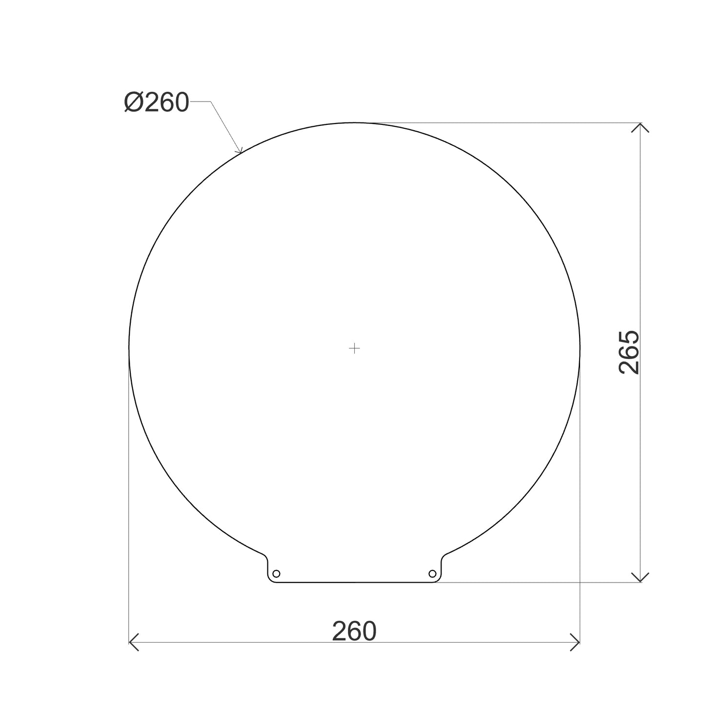 OSEQ sheet ⌀260 mm - OSEQ-  OSEQ