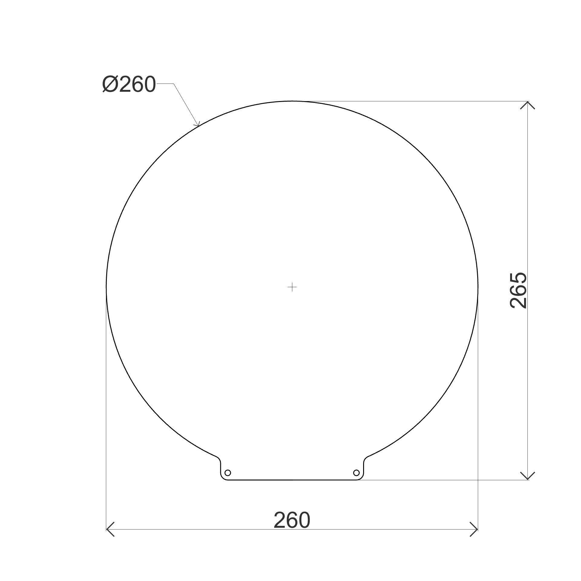 OSEQ sheet ⌀260 mm - OSEQ-  OSEQ