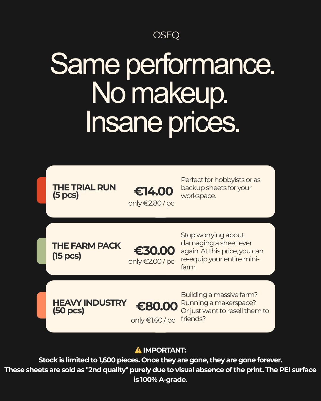 THE TRIAL RUN (5 pcs)