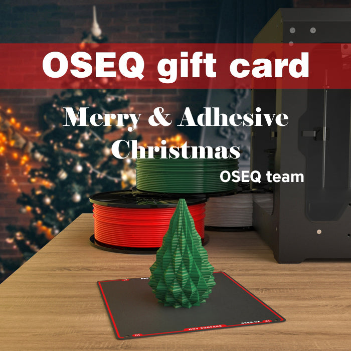 OSEQ Christmas gift card - OSEQ-  OSEQ