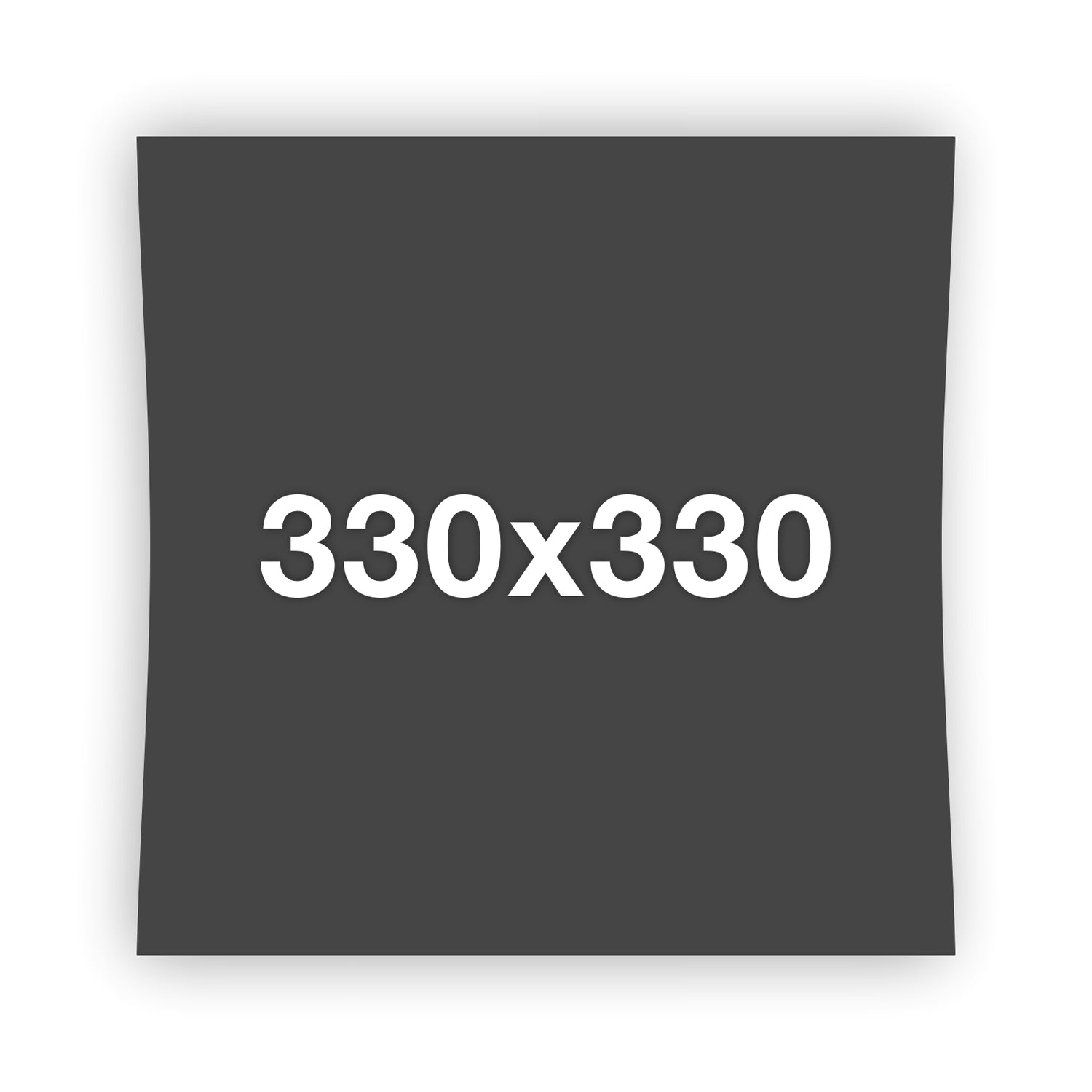 Strong Magnetic Sticker for 330x330 heatbed - OSEQ-  OSEQ